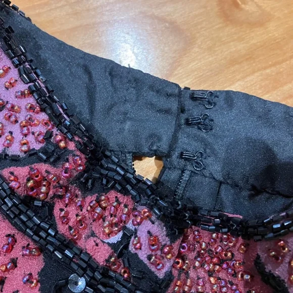 JKARA Beaded and Sequined Top - Picture 6 of 8